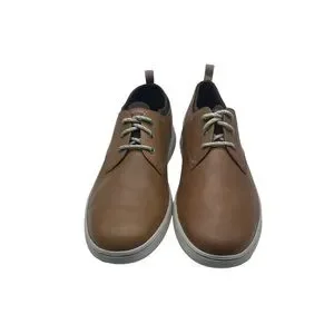 Rockport Mens Zaden Plain Toe Oxford Leather Shoes Boston Tan Men main image 2